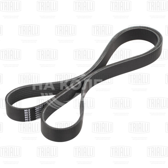 Ремень приводной для автомобилей Toyota Land Cruiser Prado (02-)/Hilux (97-) 2.5d/3.0d [KD] с кондиционером без висконагревателя