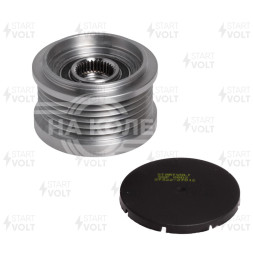 Шкив с обгонной муфтой генератора для автомобилей Hyundai Tucson (04-)/Kia Sportage II (04-) 2.0CRDi