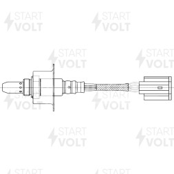 Датчик кислорода для автомобилей Mazda 3 BL (08-) 1.6i до катализатора