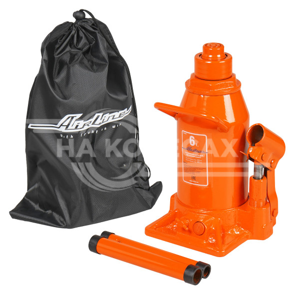 Домкрат телескопич. 6т 230-480мм, сумка