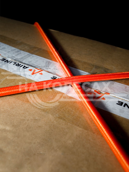 Резинки-стяжки набор 2 шт. 80 см, D-8 мм (пластиковые крючки)