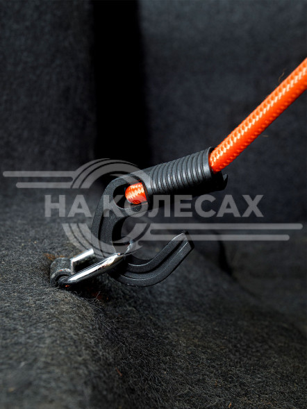 Резинки-стяжки набор 2 шт. 80 см, D-8 мм (пластиковые крючки)