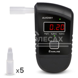 Алкотестер полупроводниковый черный
