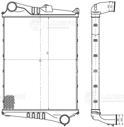 ОНВ (радиатор интеркулера) для автомобилей Volvo Trucks FH (93-)/(01-)/(05-)/FM (98-)/(01-)/(05-)/FMX (10-)