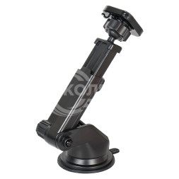 Держатель для телефона автомобильный на торпедо/лоб. стекло магнитный квадратный с телескоп. кроншт.