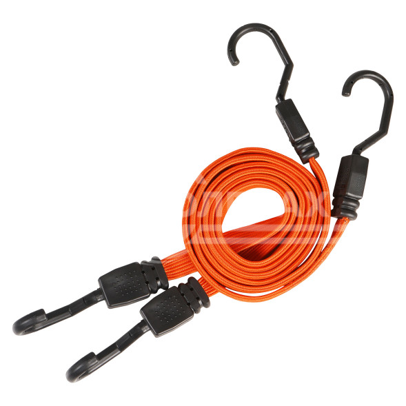 Резинки-стяжки (эластичные) набор 2 шт. 120 см, 20 мм (пластиковые крючки)