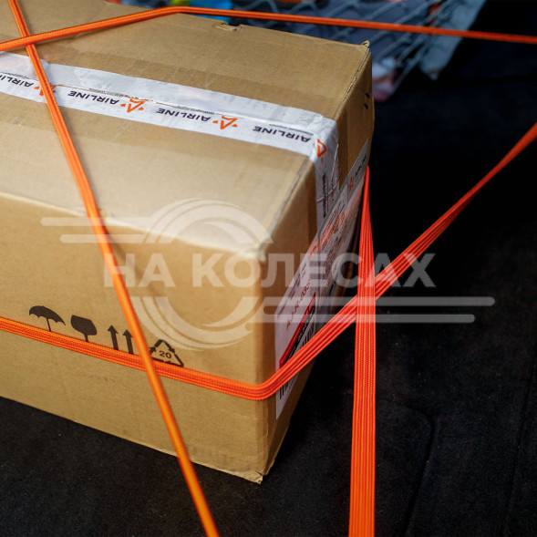 Резинки-стяжки (эластичные) набор 2 шт. 120 см, 20 мм (пластиковые крючки)