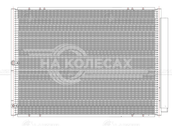 Радиатор кондиционера для автомобилей RX (03-) 3.0i