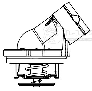 Термостат для автомобилей Mercedes-Benz C (W203 ) (00-)/E (W210) (96-)/E (W211) (03-)/ML (W163) (98-)/S (W220) (98-) [M112;M113] (87°С) (с корпусом)