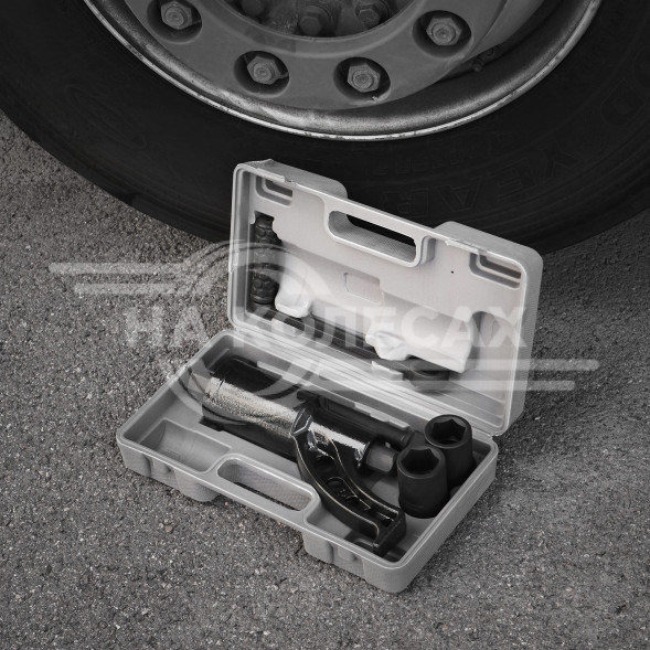 Гайковерт механич. 1&quot; 3600Нм 1:64 310мм с головками 32 и 33мм пласт. кейс