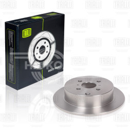 Диск тормозной задний для автомобилей Toyota Corolla (01-)/Lifan Solano (10-)/BYD F3 (05-) d=268