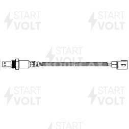 Датчик кислорода для автомобилей Toyota Land Cruiser 200 (07-)/Lexus LX (15-) 4.5d правый