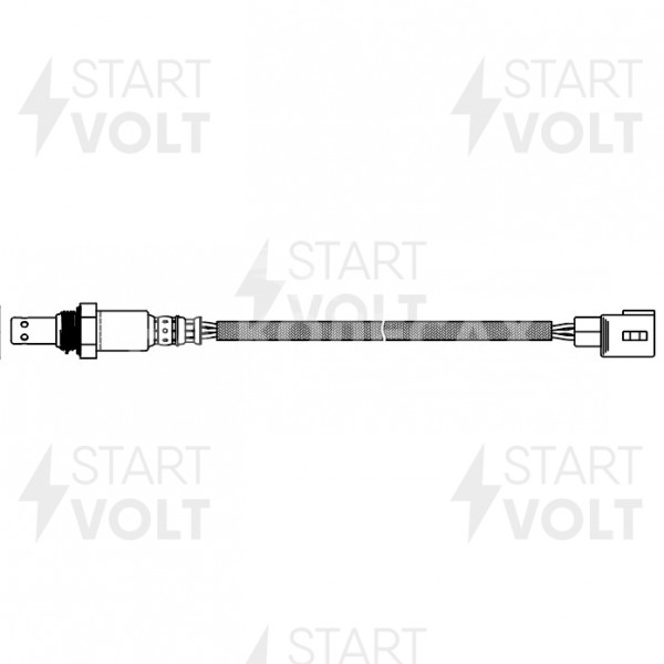 Датчик кислорода для автомобилей Toyota Land Cruiser 200 (07-)/Lexus LX (15-) 4.5d правый
