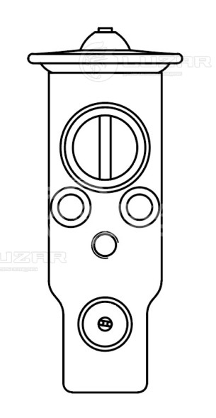 Клапан расширительный кондиционера (ТРВ) для автомобилей Tiida (04-)