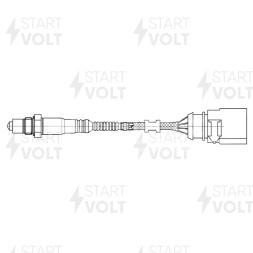 Датчик кислорода для автомобилей VAG Q5 (08-) 2.0TFSI/A4 (07-)/A5 (07-) 1.8TFSI после катализатора
