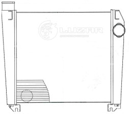 ОНВ (радиатор интеркулера) для трактора МТЗ-1025