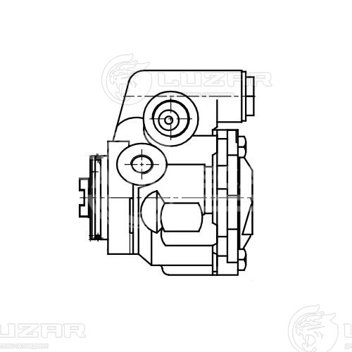 Насос ГУР для автомобилей КАМАЗ 5490/Mercedes-Benz Axor (02-) [OM 457]