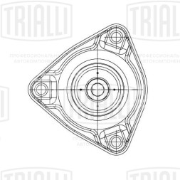 Опора передней стойки с подшипником для автомобиля Kia Ceed (07-)