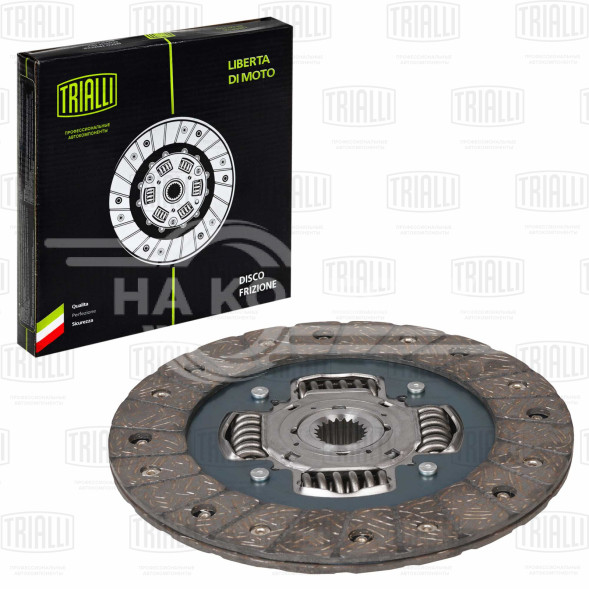 Диск сцепления ведомый для автомобилей Toyota Avensis (00-)/RAV4 (00-) 1.6i/1.8i