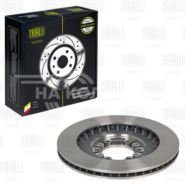 Диск тормозной передний для автомобилей Mitsubishi Pajero Sport (98-) / L200 (01-) 2.5TD d=314