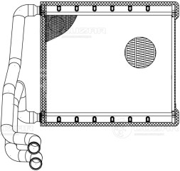 Радиатор отопителя для автомобилей Elantra (15-)