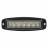 Фара светодиодная прямоугольная врезная 6LED, рассеянный свет, 18Вт, 185х60х35мм, 12/24В