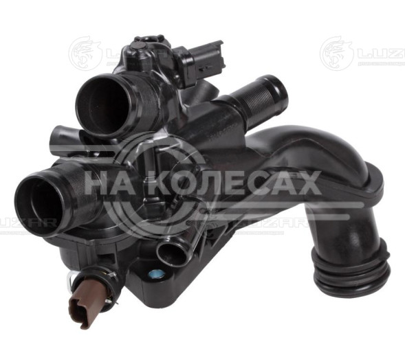 Термостат для автомобилей Peugeot 308 (11-)/Citroen C4 (10-) 1.6i AT («быстросъём», датчик температуры справа)