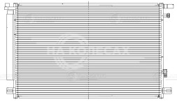 Радиатор кондиционера для автомобилей Camry (18-)/RAV 4 (18-)