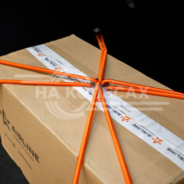 Резинки-стяжки набор &quot;Паук&quot; 4шт.-120 см, D-8 мм (металлические крючки)