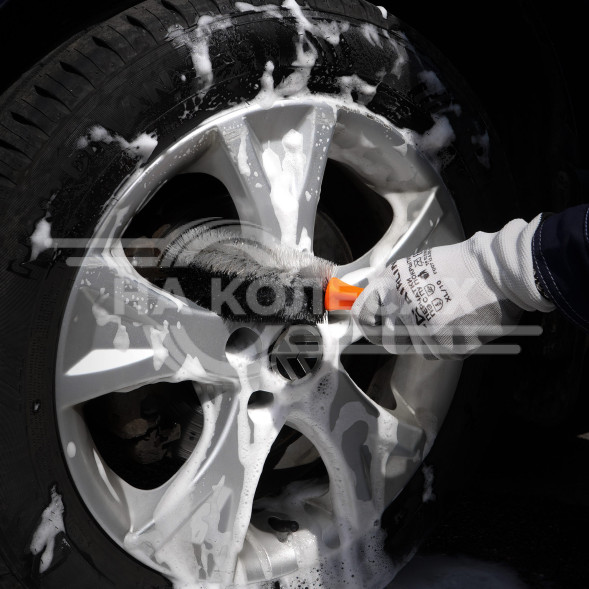 Щетка-ершик для мытья с жёсткой щетиной (27 см)