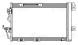 Радиатор кондиционера для автомобилей Astra H (04-) 1.6i/1.8i М/А