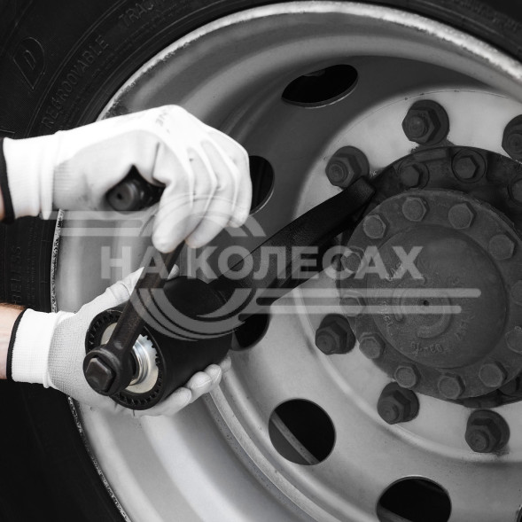 Гайковерт механич. 1&quot; 4800Нм 1:56 370мм пласт. кейс