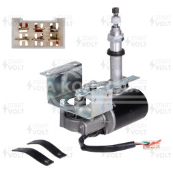 Моторедуктор стеклоочистителя для автомобилей ПАЗ 3205 12V (правый)