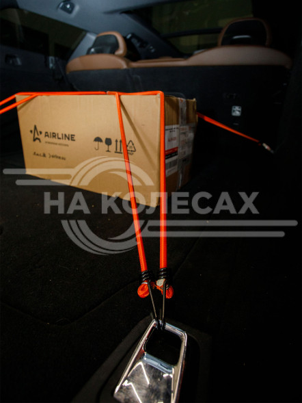 Резинки-стяжки набор &quot;Паук&quot; 4шт.-80 см, D-8 мм (металлические крючки)