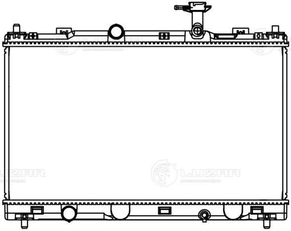 Радиатор охлаждения для автомобилей Vitara II (14-)/SX4 II (S-Cross) (13-) 1.6i MT