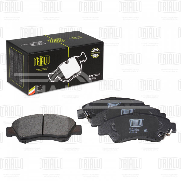 Колодки тормозные дисковые передние для автомобилей Honda Civic V (01-) / Civic VI (95-) / Jazz (02-)