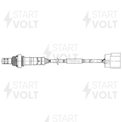 Датчик кислородный для автомобилей Hyundai Sonata (10-) 2.4i/KIA Optima (10-) 2.0i/2.4i после катализатора
