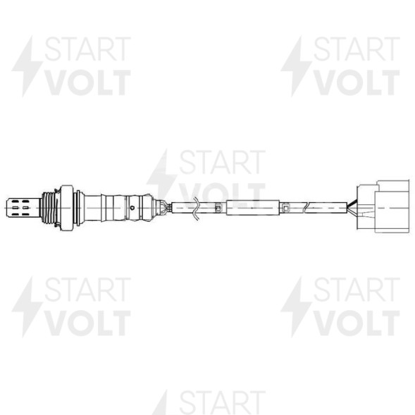 Датчик кислородный для автомобилей Hyundai Sonata (10-) 2.4i/KIA Optima (10-) 2.0i/2.4i после катализатора
