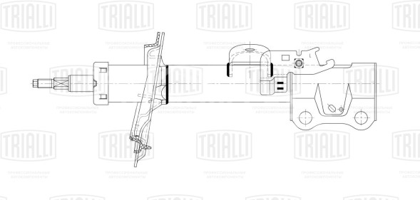 Амортизатор (стойка) передний левый для автомобиля Geely Atlas (16-) 1.8i/2.4i