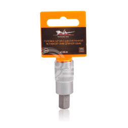 Головка торцевая 1/2" DR с шестигранной вставкой 12мм длиной 55мм