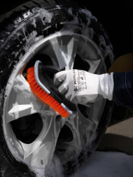 Щетка для мытья с жёсткой щетиной средняя