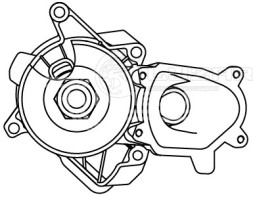 Насос водяной для автомобилей BMW 5 (E39) (95-)/X5 (E53) (99-) 2.5D/3.0D [M57] 5PK