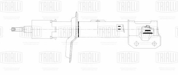Амортизатор (стойка) передний правый для автомобиля Suzuki SX4 (06-) 4x2