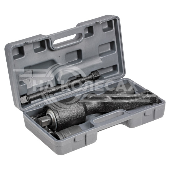 Гайковерт механич. 1&quot; 4800Нм 1:56 370мм с головками 32 и 33мм пласт. кейс