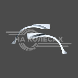 Ремонтные задние арки Nissan Almera N16 (5 дверей)