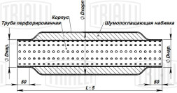 Стронгер 45300-76 с перфорированным внутренним узлом (алюминизированная сталь)