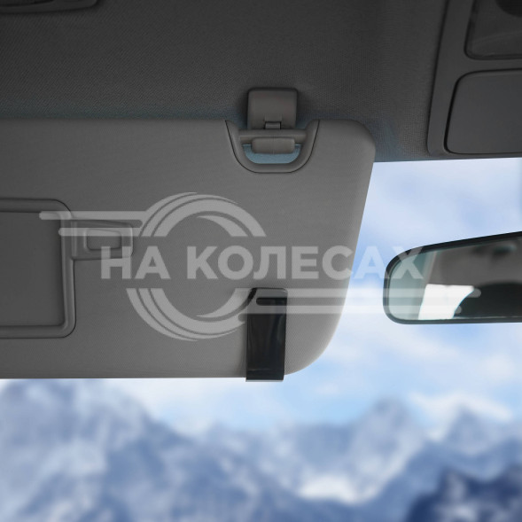 Держатель для очков двойной, универсальный, крепление-клипса