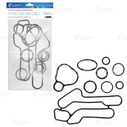 Кмпл прокладок теплообменника для автомобилей Opel Astra J (10-)/Insignia (08-) 1.6T