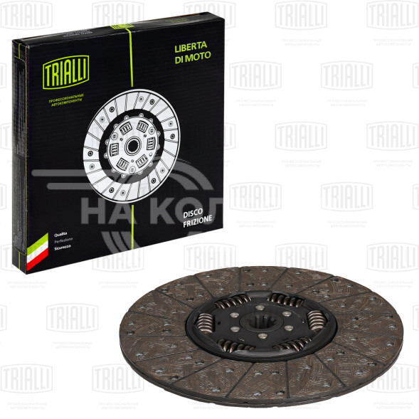 Диск сцепления ведомый для автомобилей МАЗ 4370/ ГАЗ 33106 Валдай (10-) (дв. Cummins ISF 3.8)