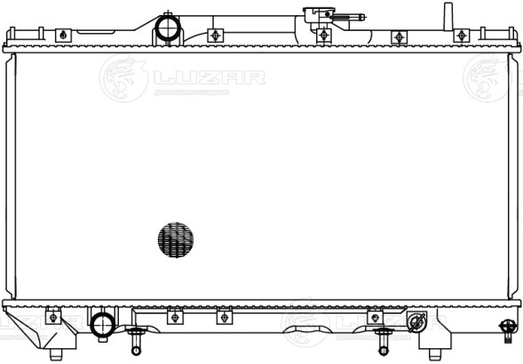 Радиатор охлаждения для автомобилей Carina E (92-)/Caldina (92-)/Corona (92-) AT